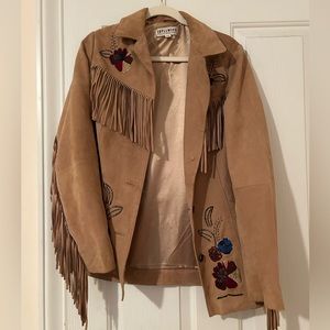 MOVING SALE Idyllwind Miranda Lambert Canyon Rose Fringe embroidered jacket